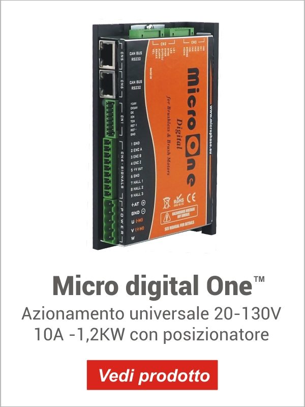 Azionamenti Brushless Archivi - Microphase